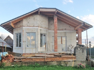 Дом из монолитного пенобетона в г. Балаково Саратовской области
